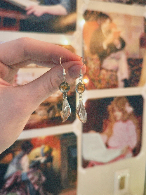 cicada earrings